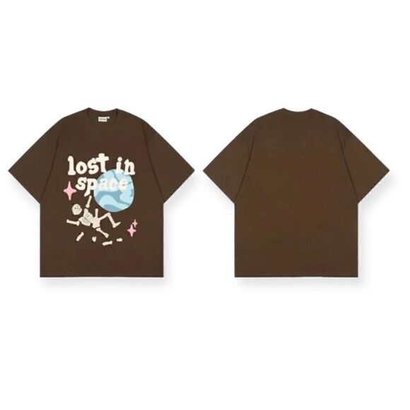 Uni sex LOST IN SPACE skeleton letter place t shirt medium skull - Picture 4 of 6